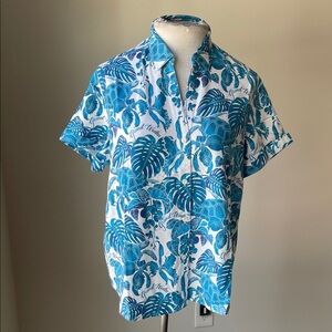 Tommy Bahama Tropical Blue Women's Blouse